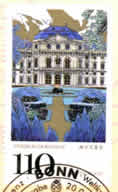 Same stamp (GERMANY issue in same day, Provided by a German philatelic friend))